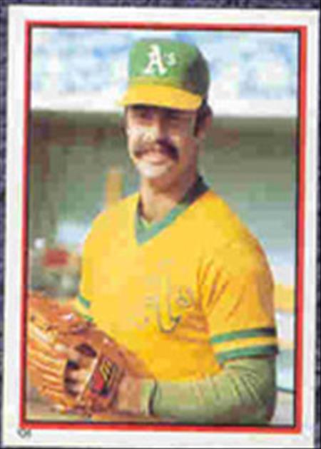 1983 Topps Baseball Stickers     106     Rick Langford